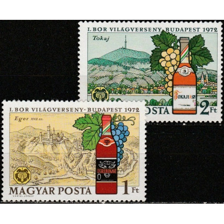 Vengrijos pašto ženklai (1972). Vyndarystė