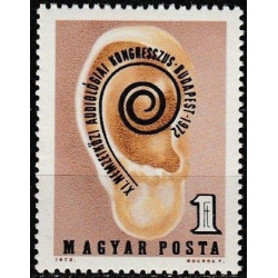 Vengrijos pašto ženklai (1972). Medicinos technologijos