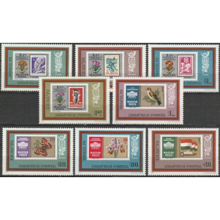 Vengrijos pašto ženklai (1973). Filatelijos paroda (ženklai ženkluose)
