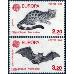 Prancūzijos pašto ženklai (1986). Aplinkos apsauga