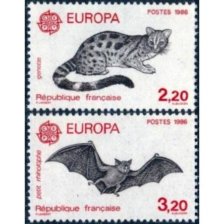 Prancūzijos pašto ženklai (1986). Aplinkos apsauga