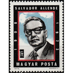 Vengrijos pašto ženklai (1974). Čilės prezidentas