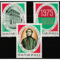 Vengrijos pašto ženklai (1975). Mokslų akademija
