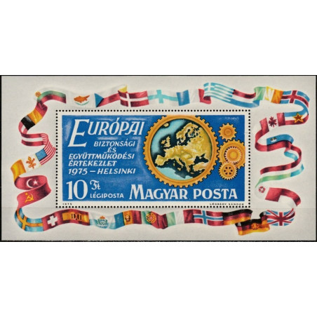 Hungary 1975. Organization for Security and Co-operation in Europe