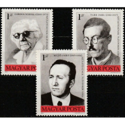 Vengrijos pašto ženklai (1975). Žymūs žmonės