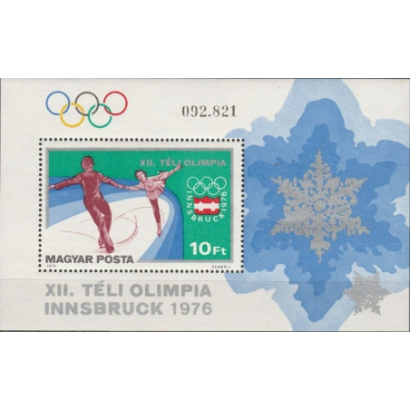 Hungary stamps (1975) for sale. Winter Olympic Games Innsbruck