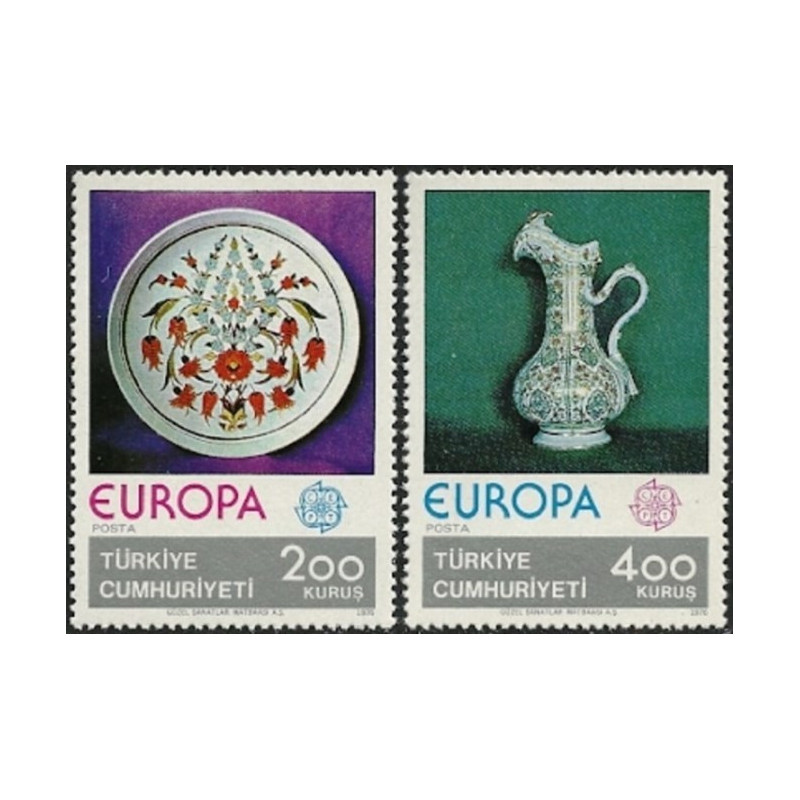 Turkijos pašto ženklai (1976). Amatininkų rankdarbiai