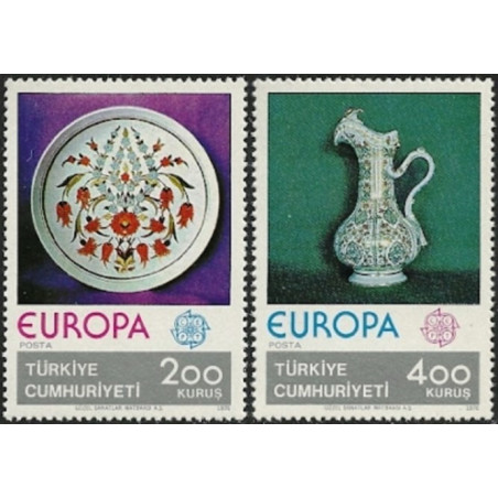 Turkijos pašto ženklai (1976). Amatininkų rankdarbiai