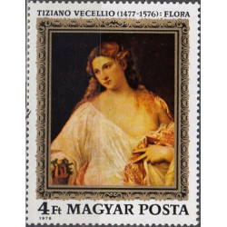 Vengrijos pašto ženklai (1976). Ticiano paveikslas