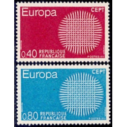 Prancūzijos pašto ženklai (1970) - Fantastiškos Europa ženklų kainos‎