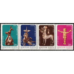 Vengrijos pašto ženklai (1977). Senoviniai meno dirbiniai