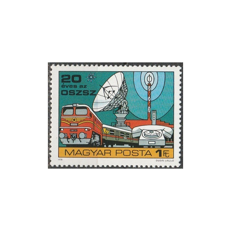Vengrijos pašto ženklai (1978). Pašto istorija