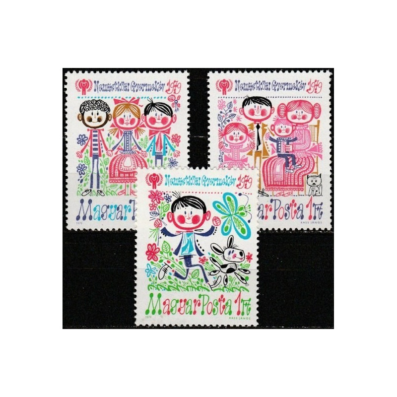 Hungary stamps (1979) for sale. International Year of the Child