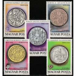 Vengrijos pašto ženklai (1979). Senovinės monetos